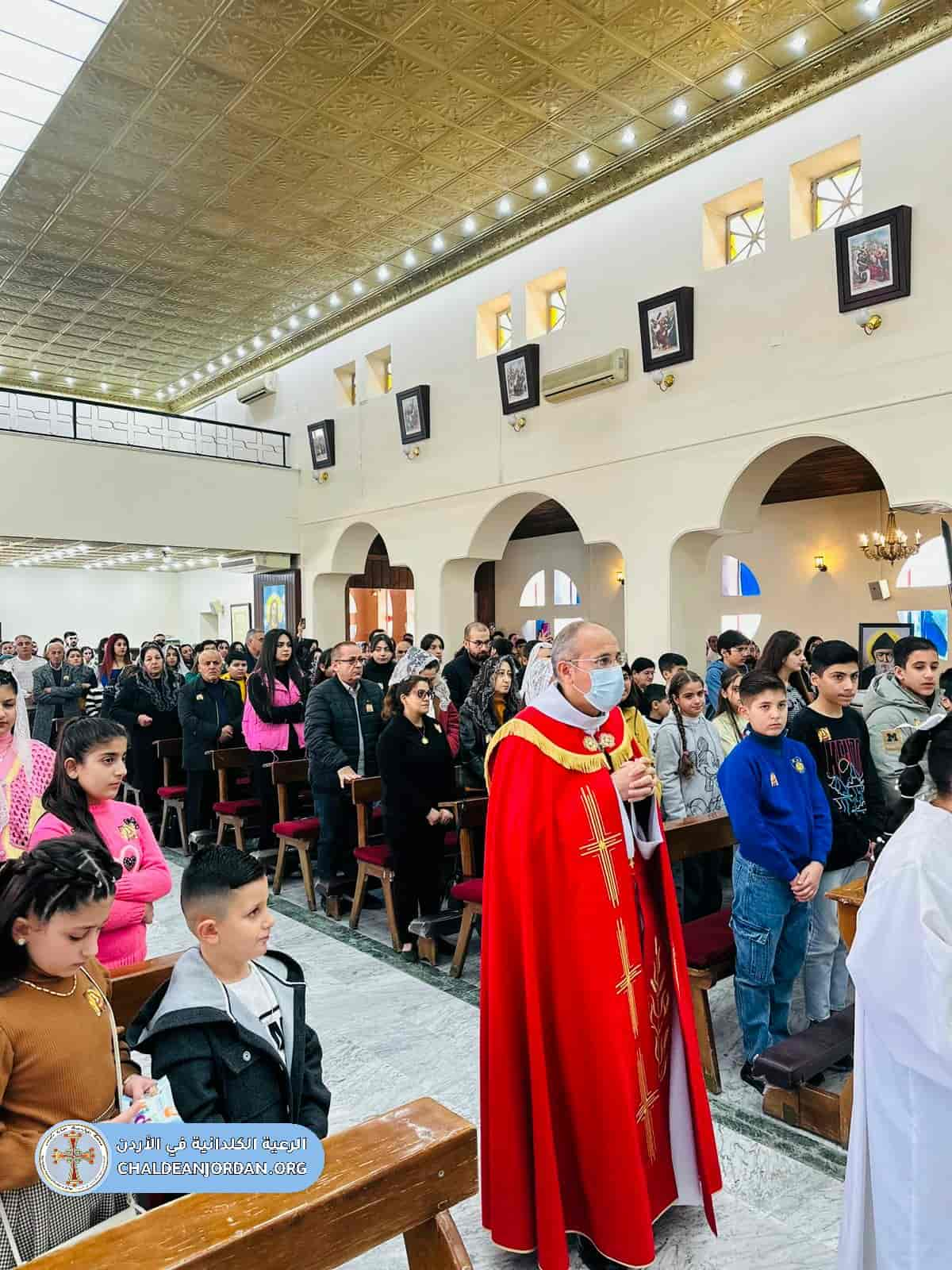 احتفلت الرعية الكلدانية في الاردن في صباح يوم الاحد ١/ ١٢/ ٢٠٢٤ بعيد (شيرا) القديسة بربارة